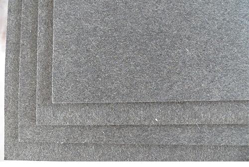 NEEDLE WOOL FELT SHEET FOR BUILDING