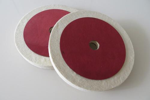 20mm thickness dia 180mm 100% wool felt polishing wheel
